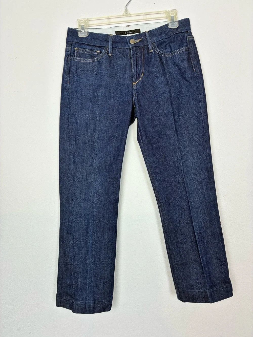 Joe’s Jeans VTG MUSE Dark Blue Cropped Straight-LegJeans slight flare